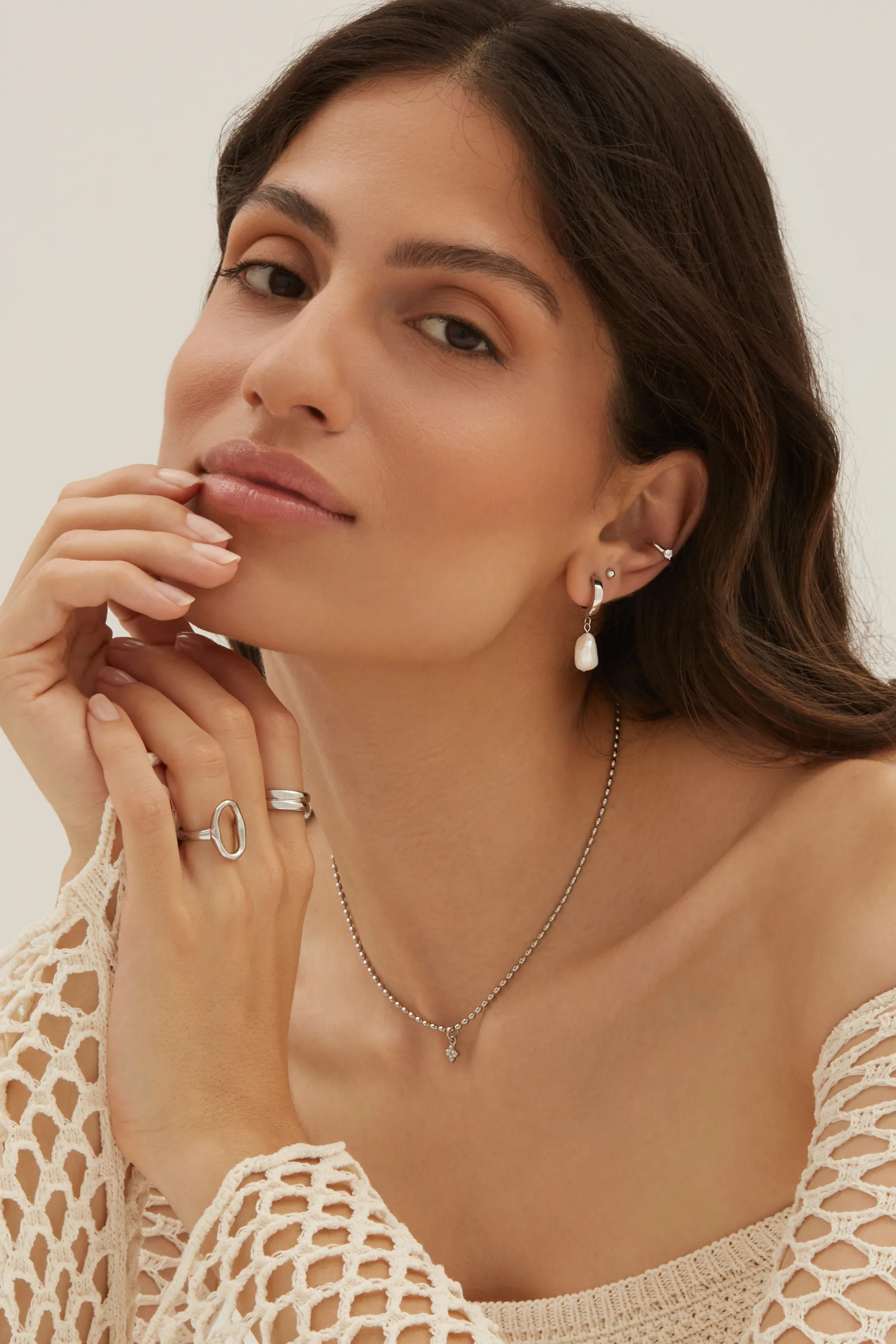 Merveilles Necklace - Silver sold by Twenty Compass product image thumbnail 3