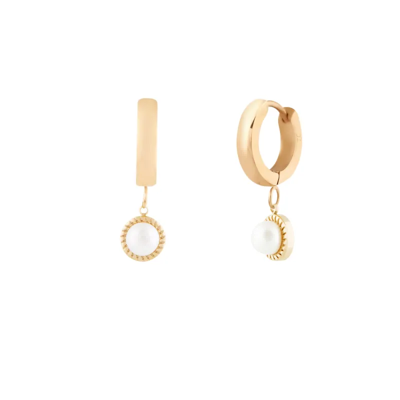 Paloma Hoops - Gold sold by Twenty Compass