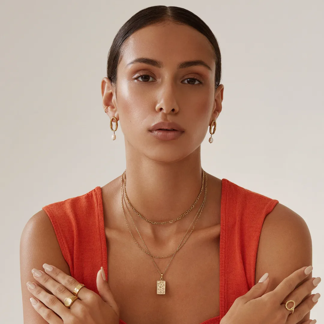 Dolce Vita Earrings - Gold sold by Twenty Compass product image thumbnail 2