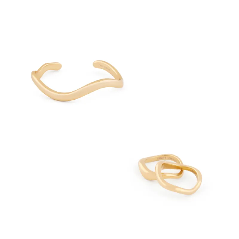 Curves Bundle - Gold sold by Twenty Compass