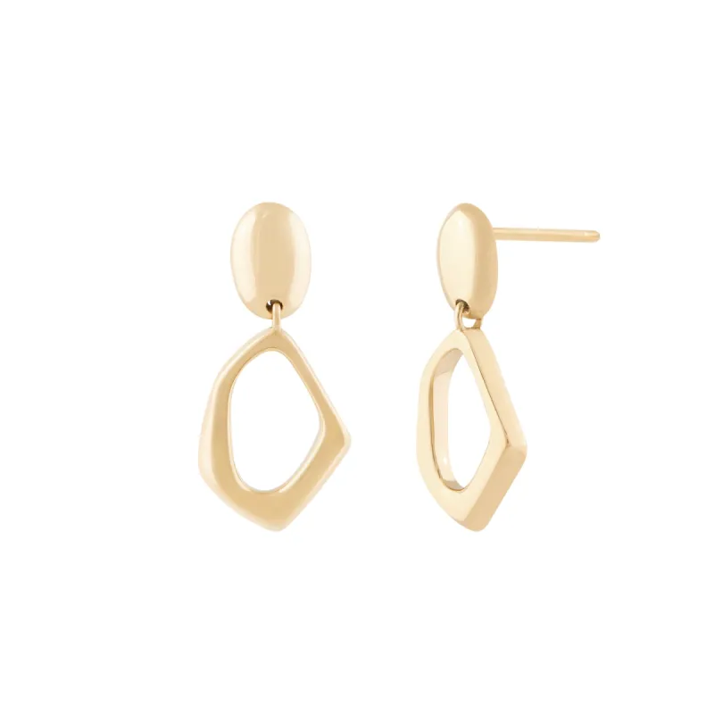 Nova Earrings - Gold sold by Twenty Compass