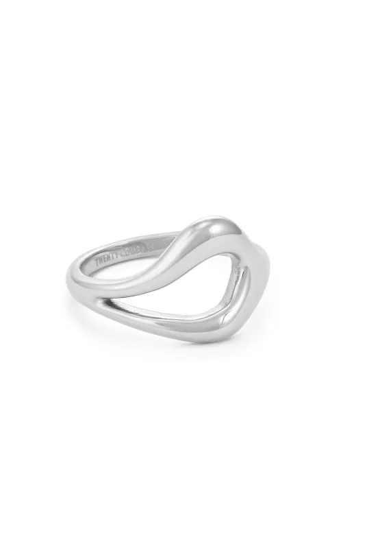 Gia Ring - Silver sold by Twenty Compass