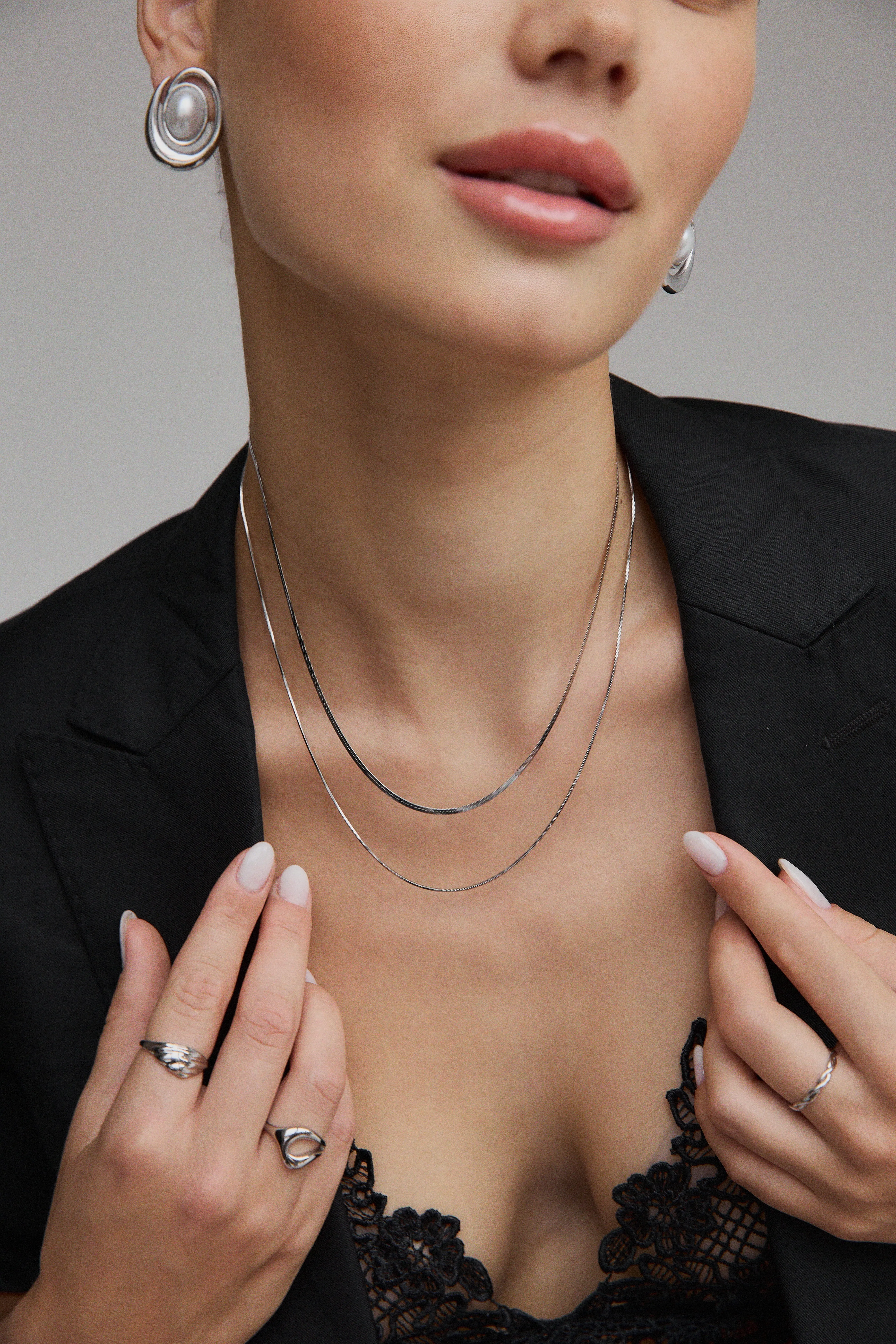 Serenade Necklace - Silver sold by Twenty Compass product image thumbnail 3