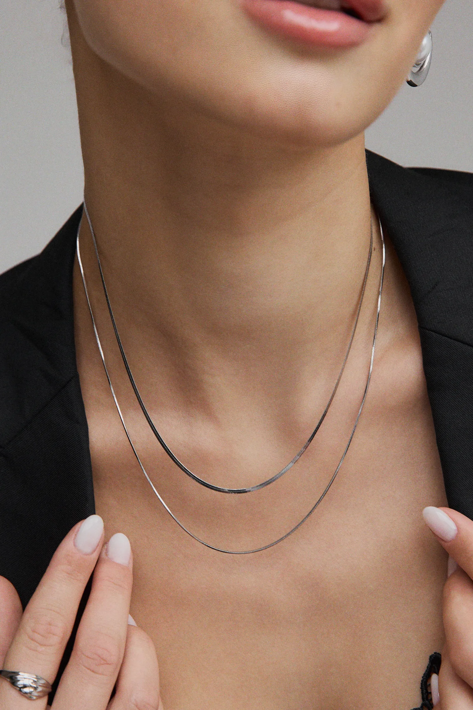 Serenade Necklace - Silver sold by Twenty Compass product image thumbnail 2