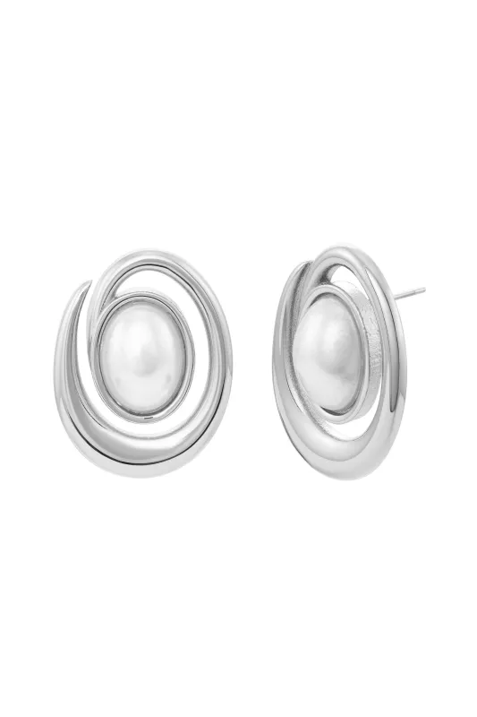 Palma Earrings - Silver sold by Twenty Compass
