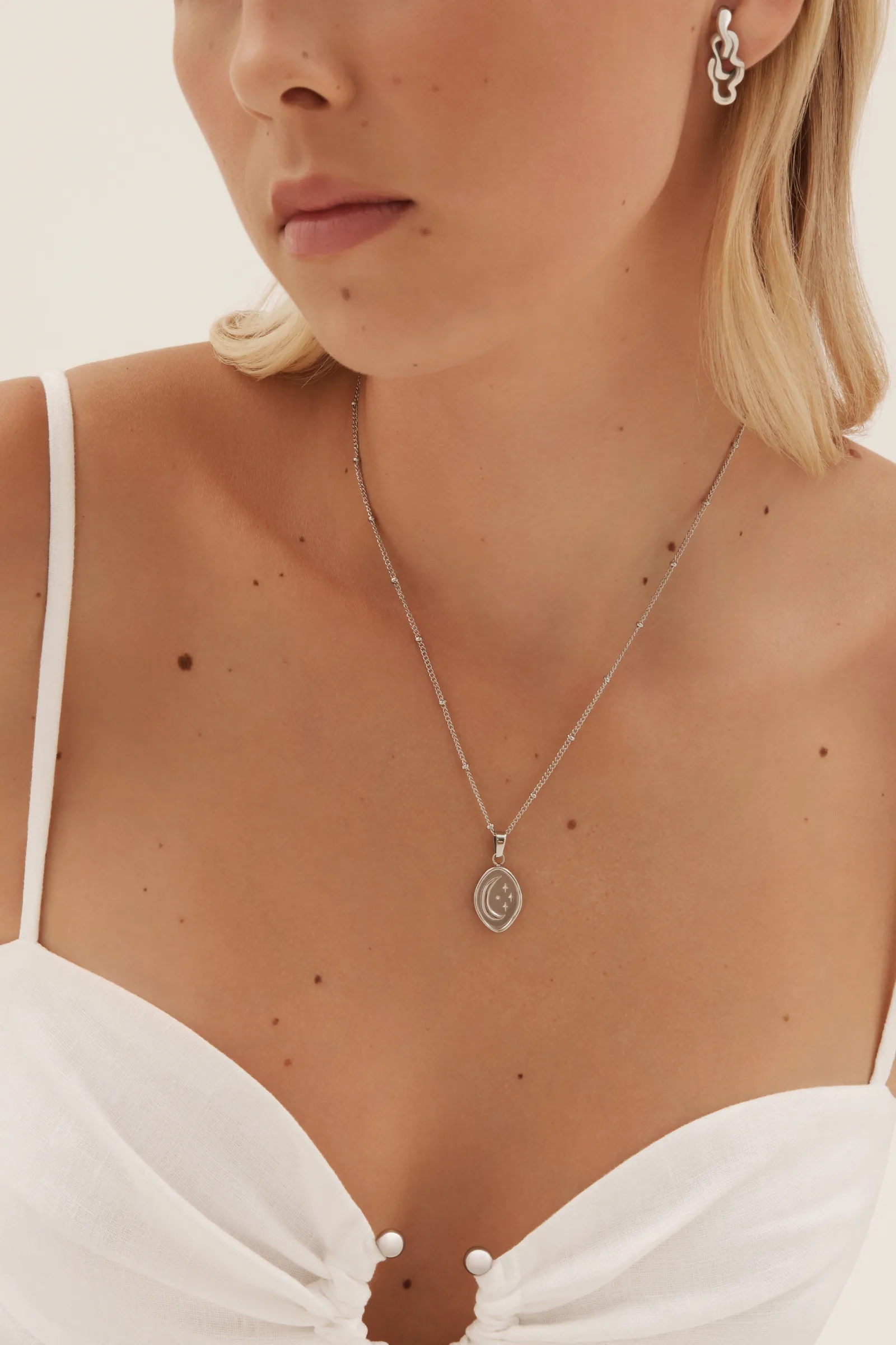 Brooklyn Earrings - Silver sold by Twenty Compass product image thumbnail 5