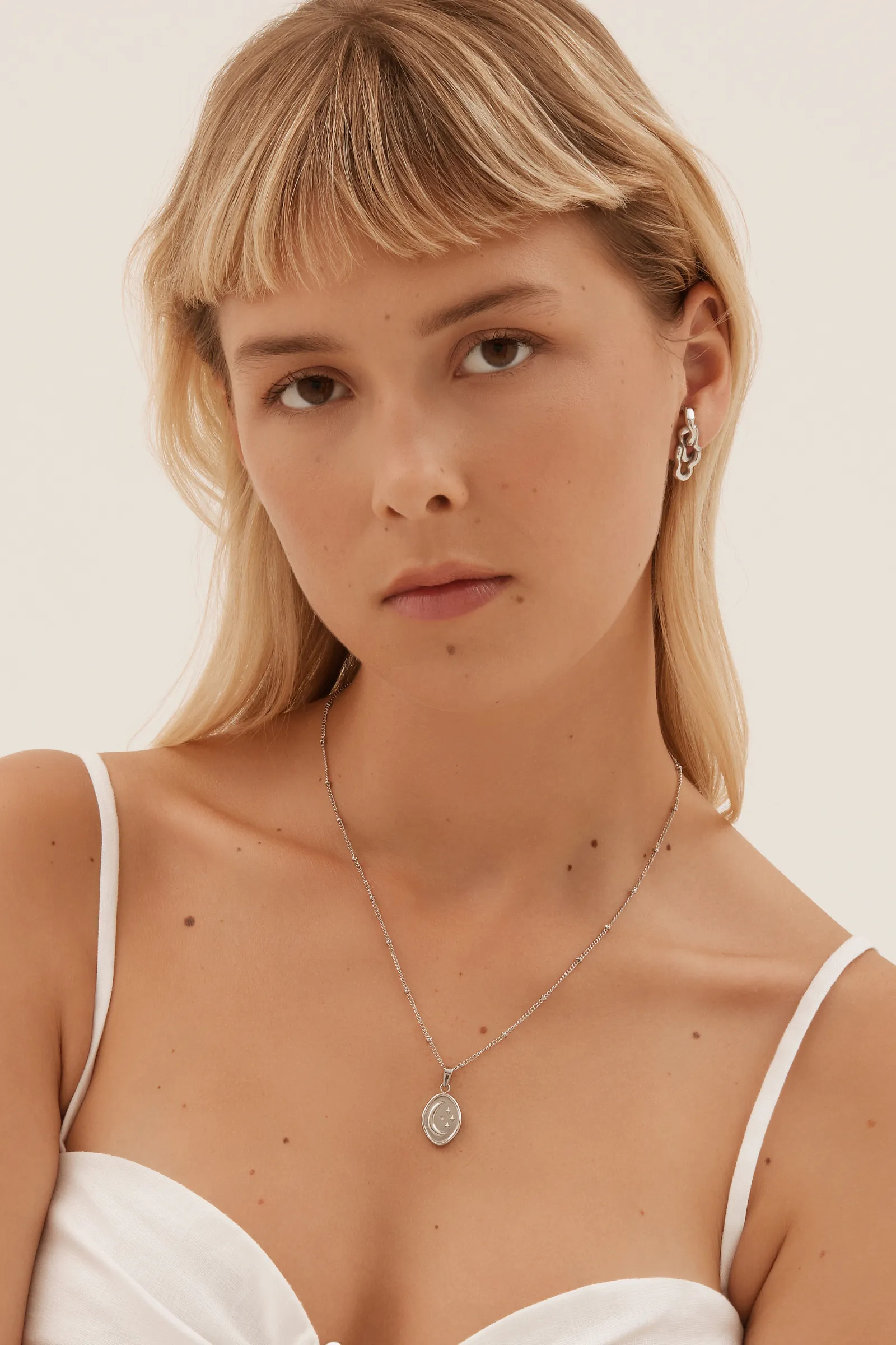 Brooklyn Earrings - Silver sold by Twenty Compass product image thumbnail 4