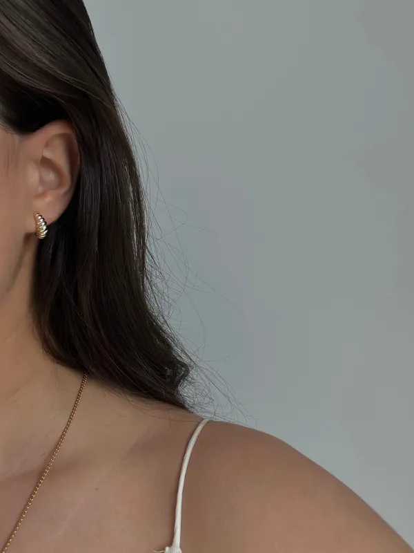 Croissant Hoops - Sample Sale sold by Twenty Compass
