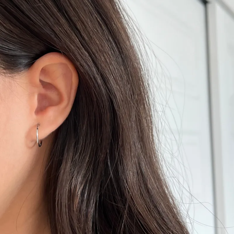 10 mm Globe Hoops - Sample Sale sold by Twenty Compass