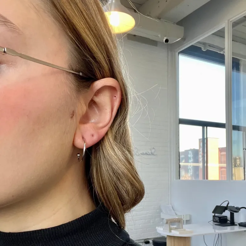 20 mm Globe Hoops - Sample Sale sold by Twenty Compass