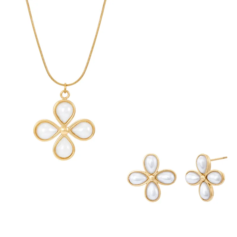 Fleur Set - Gold sold by Twenty Compass