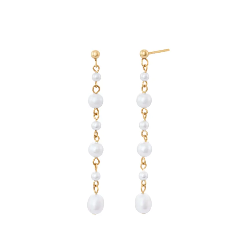 Capri Earrings - Gold sold by Twenty Compass