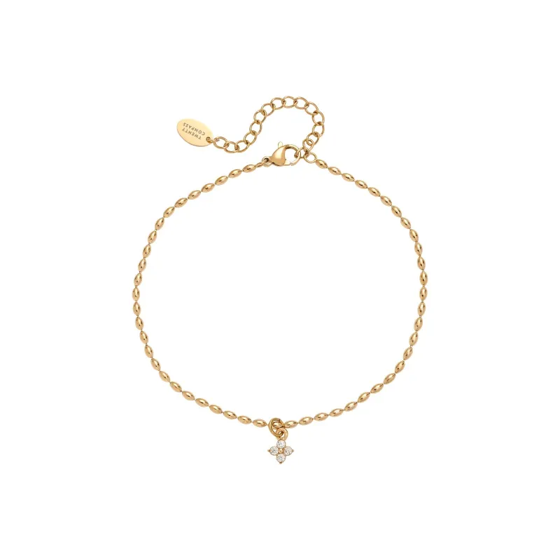 Merveilles Anklet - Goldd sold by Twenty Compass