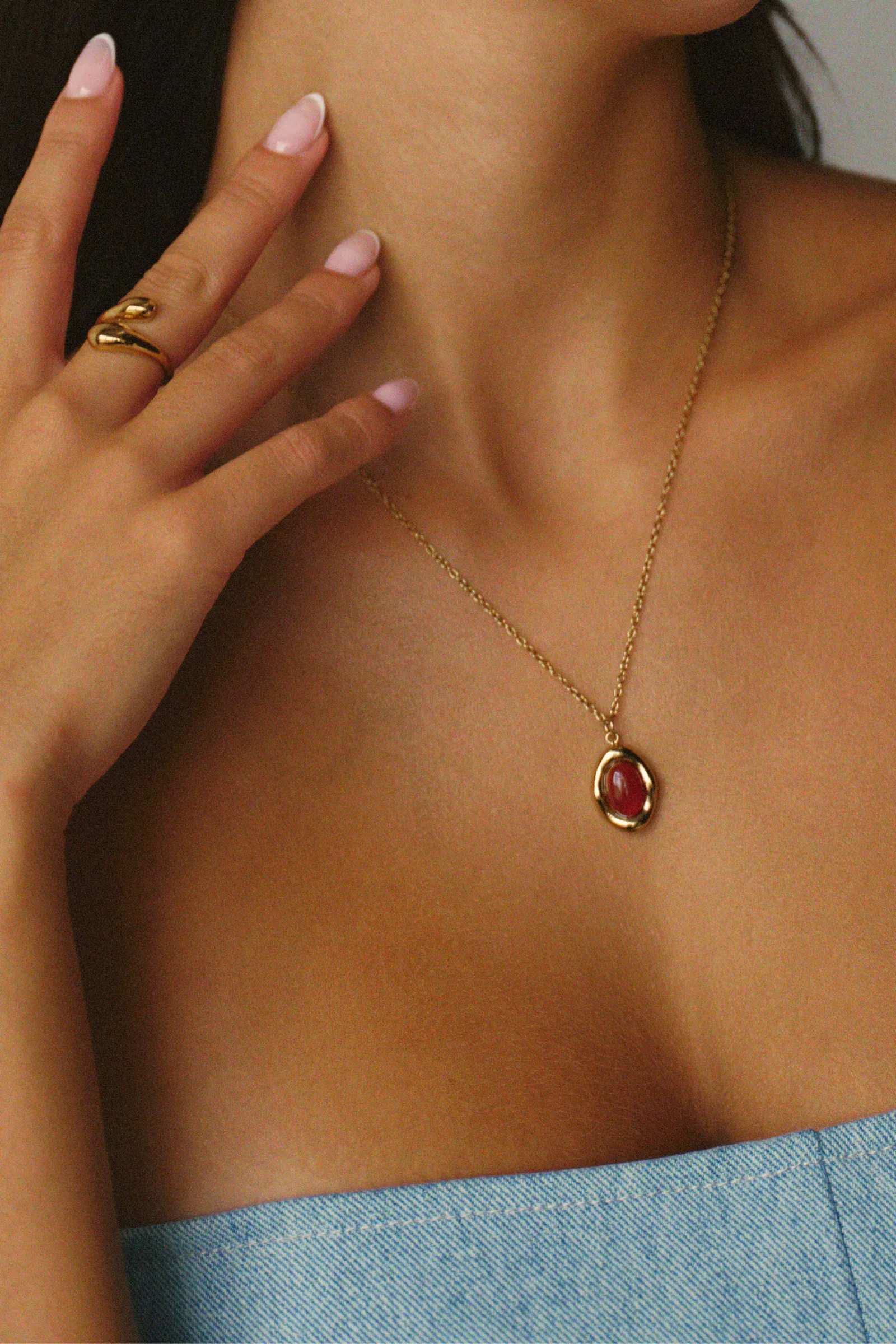 Bordeaux Necklace - Gold sold by Twenty Compass product image thumbnail 3