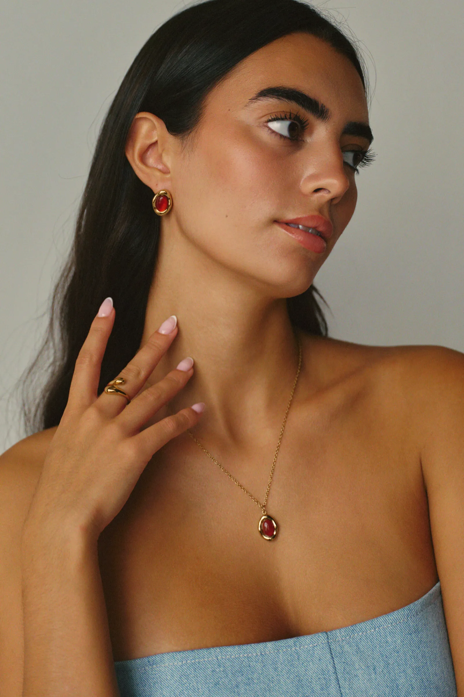 Bordeaux Necklace - Gold sold by Twenty Compass product image thumbnail 4