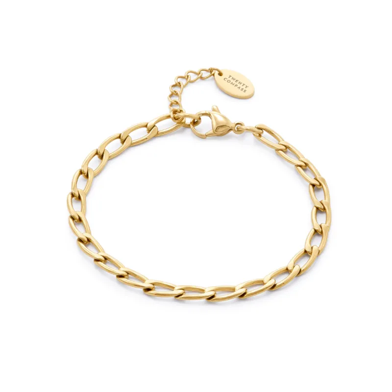 Vela Bracelet - Gold sold by Twenty Compass