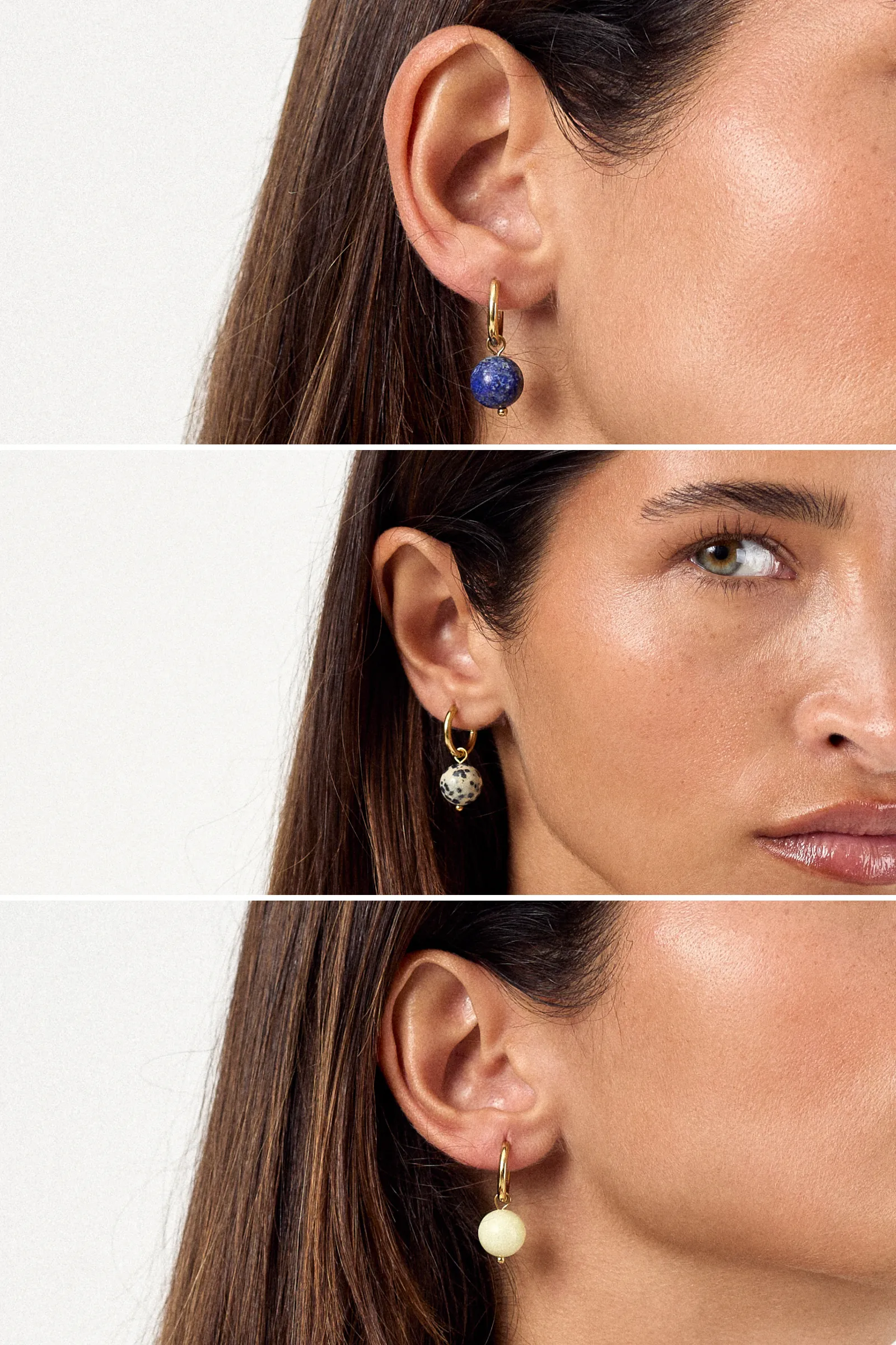 Cléo Hoops - Gold sold by Twenty Compass product image thumbnail 5