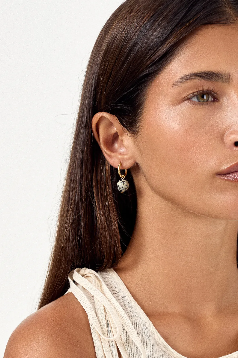 Cléo Hoops - Gold sold by Twenty Compass product image thumbnail 2