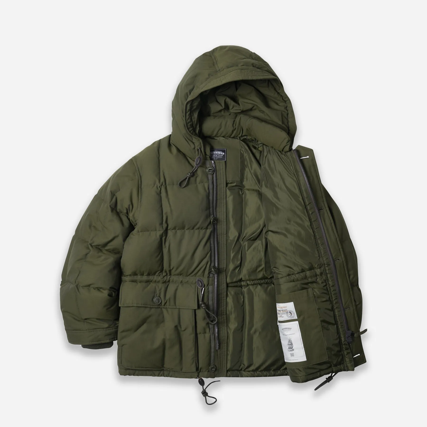 KARAKORAM DOWN PARKA JACKET - OLIVE sold by FrizmWORKS product image thumbnail 2