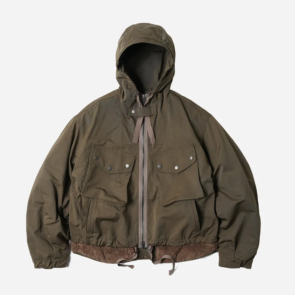 SMOCK HOODED 2 IN 1 PARKA JACKET - OLIVE sold by FrizmWORKS