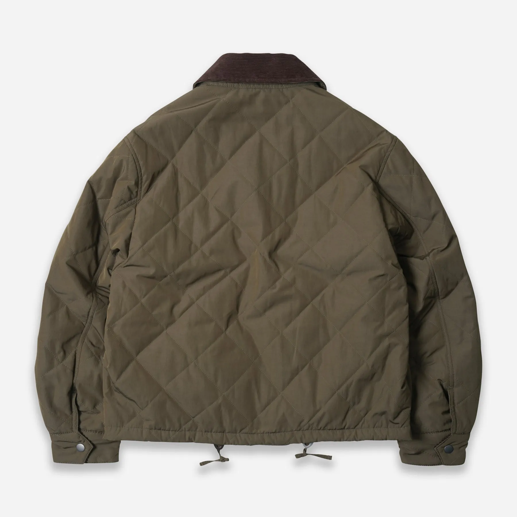 QUILTED HERITAGE HUNTING JACKET - OLIVE sold by FrizmWORKS product image thumbnail 3