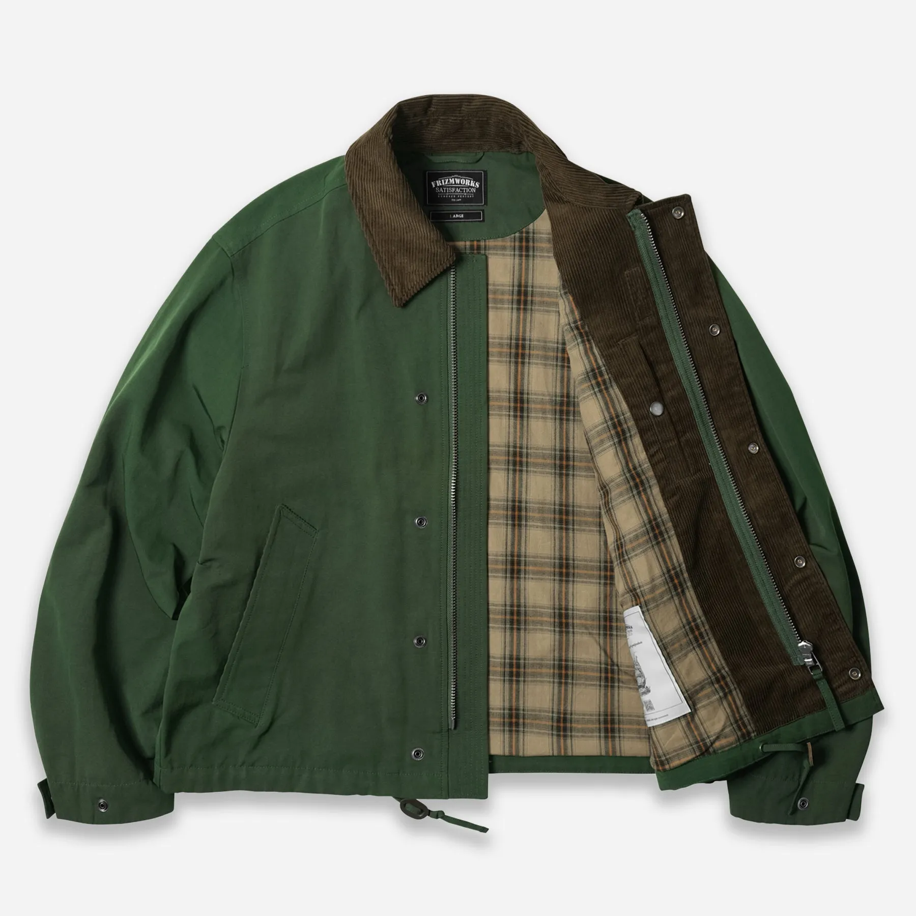 HERITAGE HUNTING JACKET - FOREST GREEN sold by FrizmWORKS product image thumbnail 2