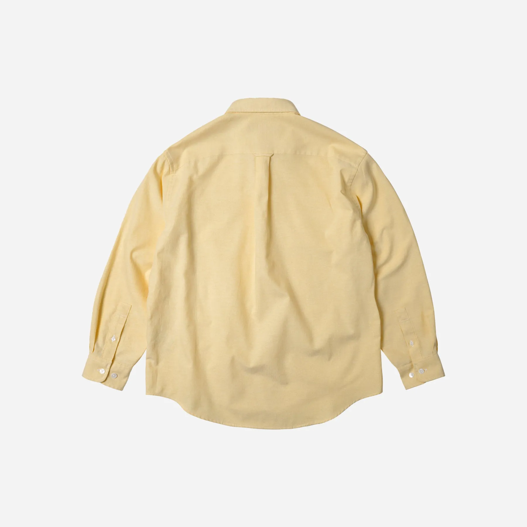 OG OXFORD OVERSIZED SHIRT - YELLOW sold by FrizmWORKS product image thumbnail 2