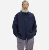 NYLON RAYON RELAXED SHIRT - NAVY sold by FrizmWORKS