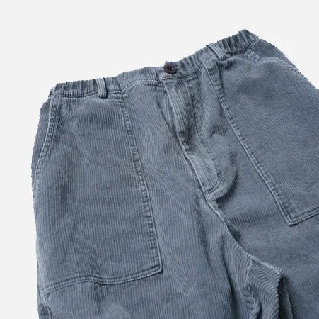 CORDUROY BANDING WIDE FATIGUE PANTS - NAVY sold by FrizmWORKS product image thumbnail 3