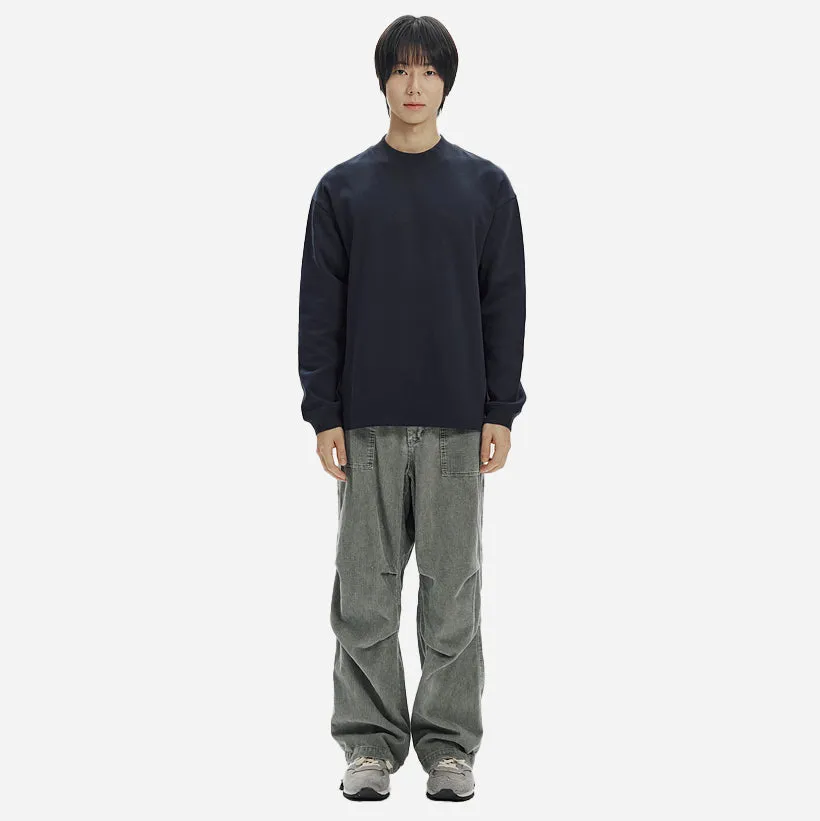 CORDUROY BANDING WIDE FATIGUE PANTS - OLIVE sold by FrizmWORKS product image thumbnail 5