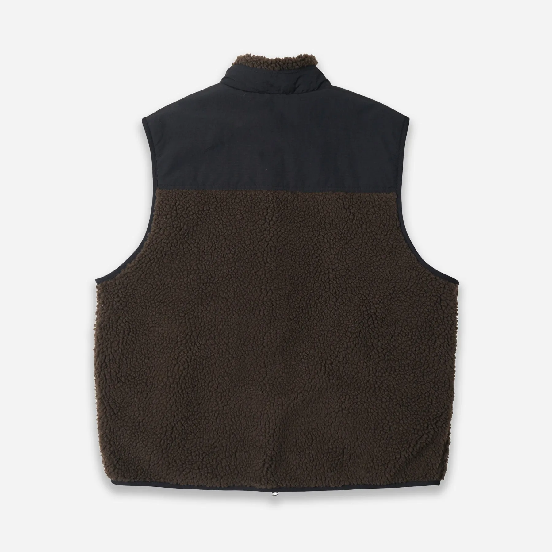 SNUG FLEECE VEST - DARK BROWN sold by FrizmWORKS product image thumbnail 3