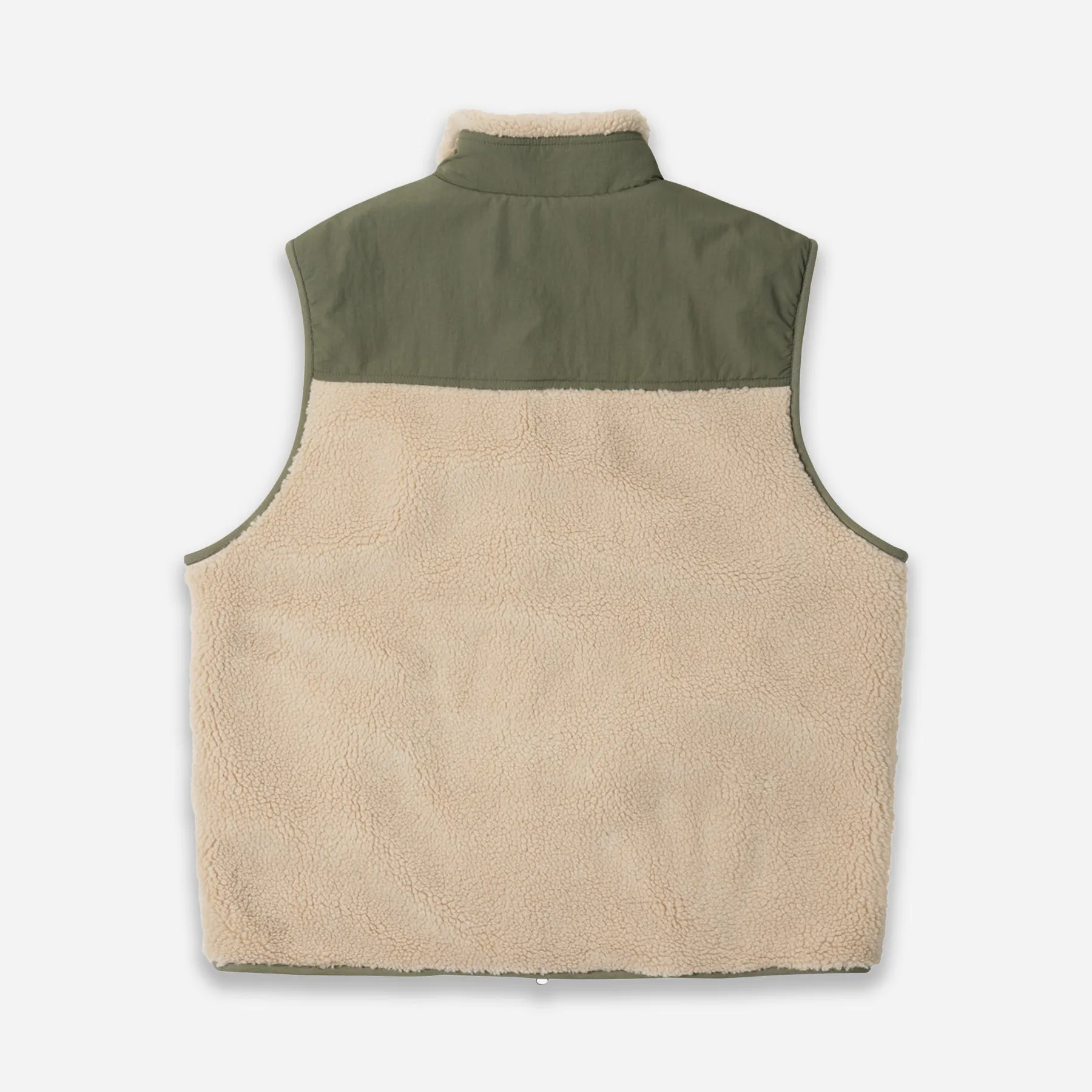 SNUG FLEECE VEST - DUSTY BEIGE sold by FrizmWORKS product image thumbnail 3