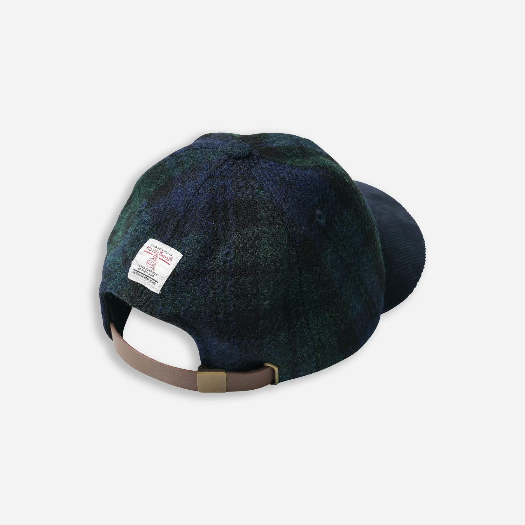 HARRIS TWEED BALL CAP - BLACKWATCH sold by FrizmWORKS product image thumbnail 2