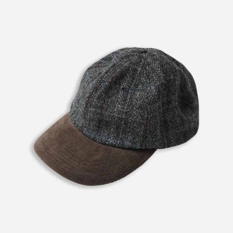 HARRIS TWEED BALL CAP - GRAY sold by FrizmWORKS
