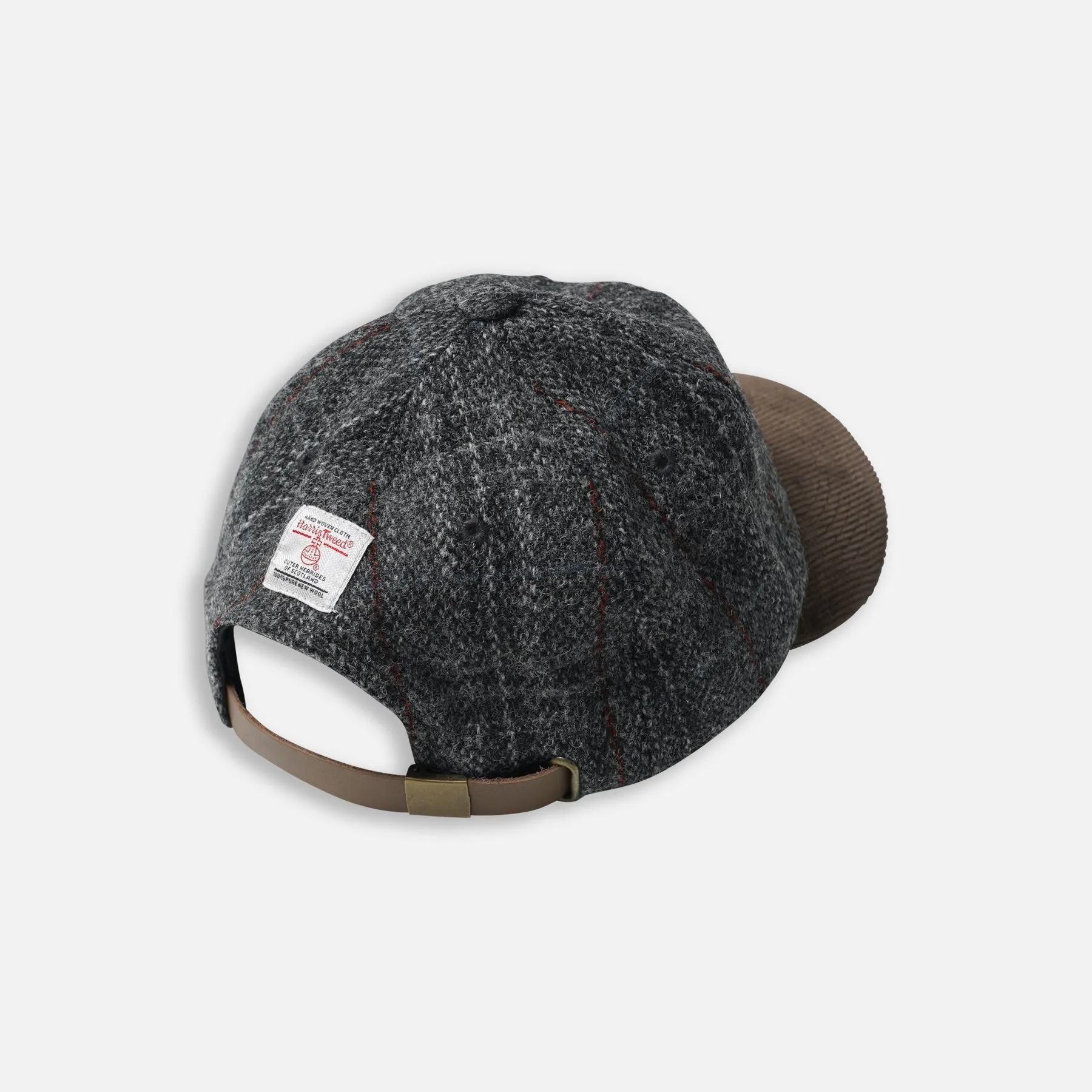 HARRIS TWEED BALL CAP - GRAY sold by FrizmWORKS product image thumbnail 2