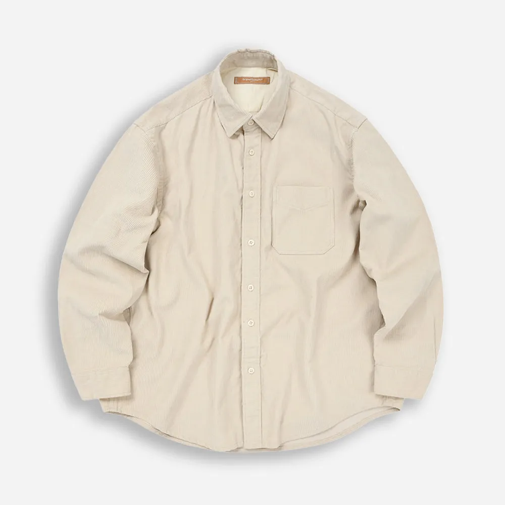 OG CORDUROY SHIRT - IVORY sold by FrizmWORKS