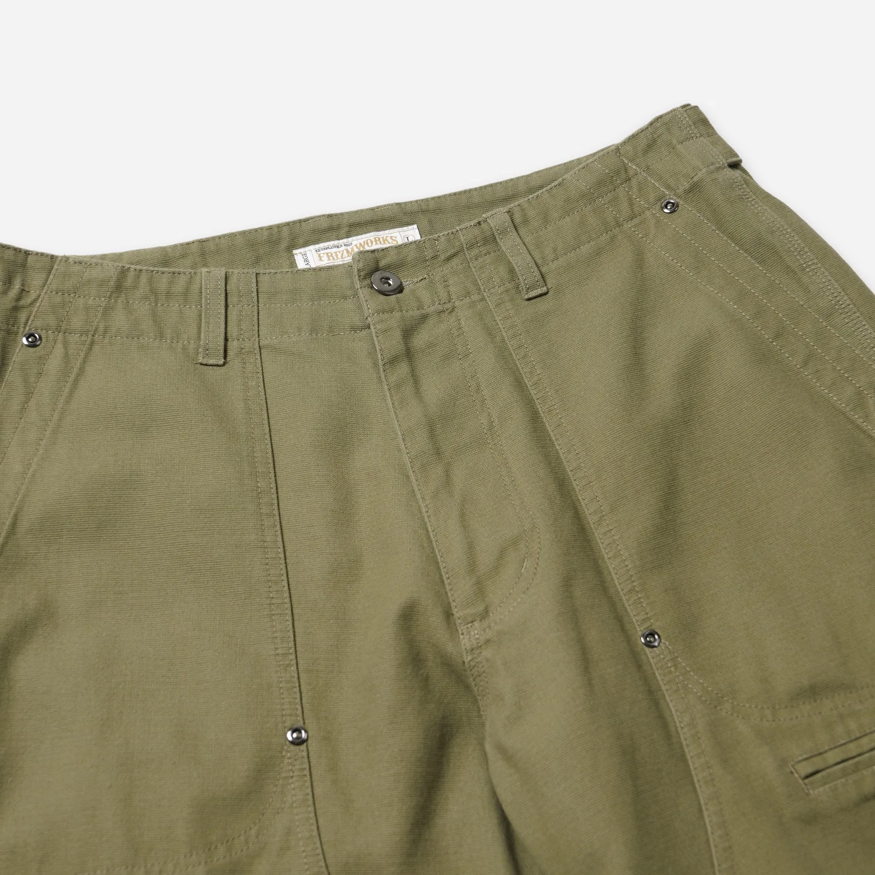 JUNGLE CLOTH DOUBLE KNEE PANT - KHAKI sold by FrizmWORKS product image thumbnail 3