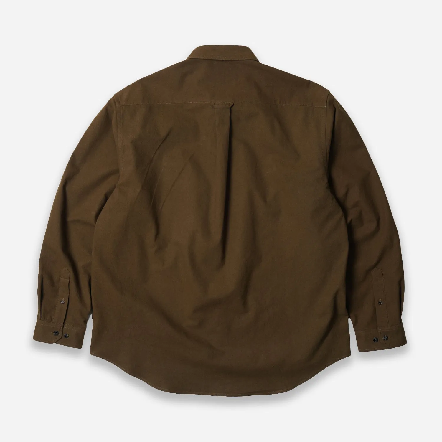 FLANNEL FRENCH SHIRT - OLIVE sold by FrizmWORKS product image thumbnail 2