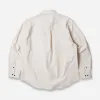 FLANNEL FRENCH SHIRT - NATURAL sold by FrizmWORKS
