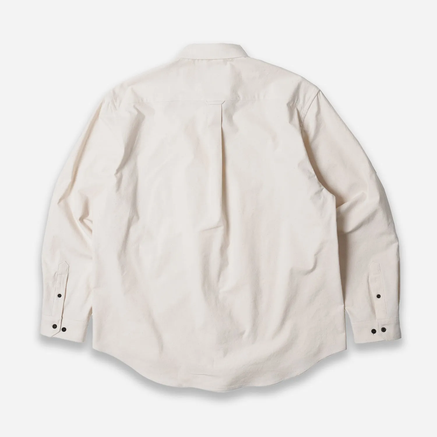 FLANNEL FRENCH SHIRT - NATURAL sold by FrizmWORKS product image thumbnail 2