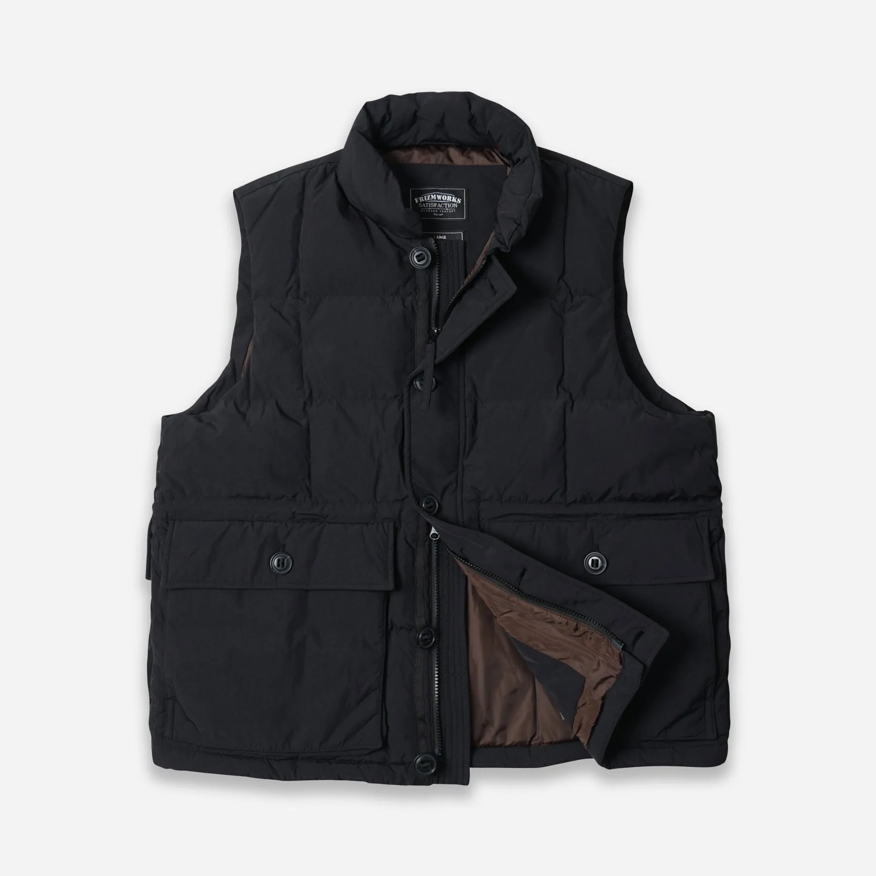 KARAKORAM DOWN VEST - BLACK sold by FrizmWORKS product image thumbnail 2