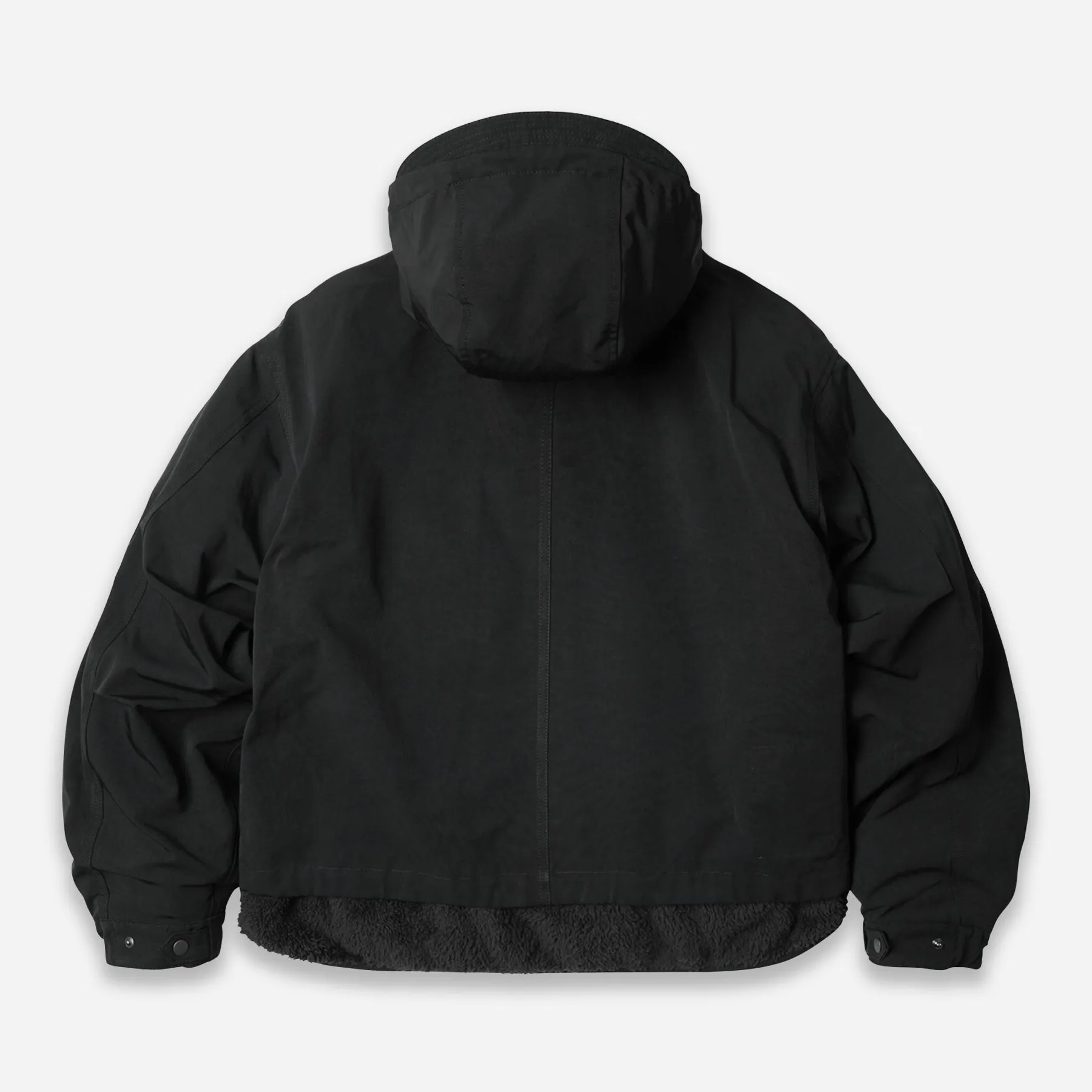 SMOCK HOODED 2 IN 1 PARKA JACKET - BLACK sold by FrizmWORKS product image thumbnail 3