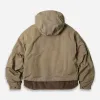 SMOCK 2 IN 1 HOODED PARKA JACKET - TAN sold by FrizmWORKS