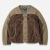 SMOCK 2 IN 1 HOODED PARKA JACKET - TAN sold by FrizmWORKS