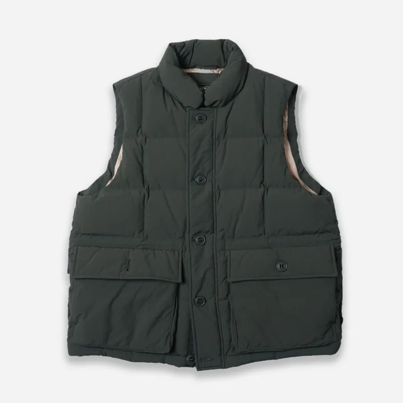 KARAKORAM DOWN VEST - DARK GREEN sold by FrizmWORKS