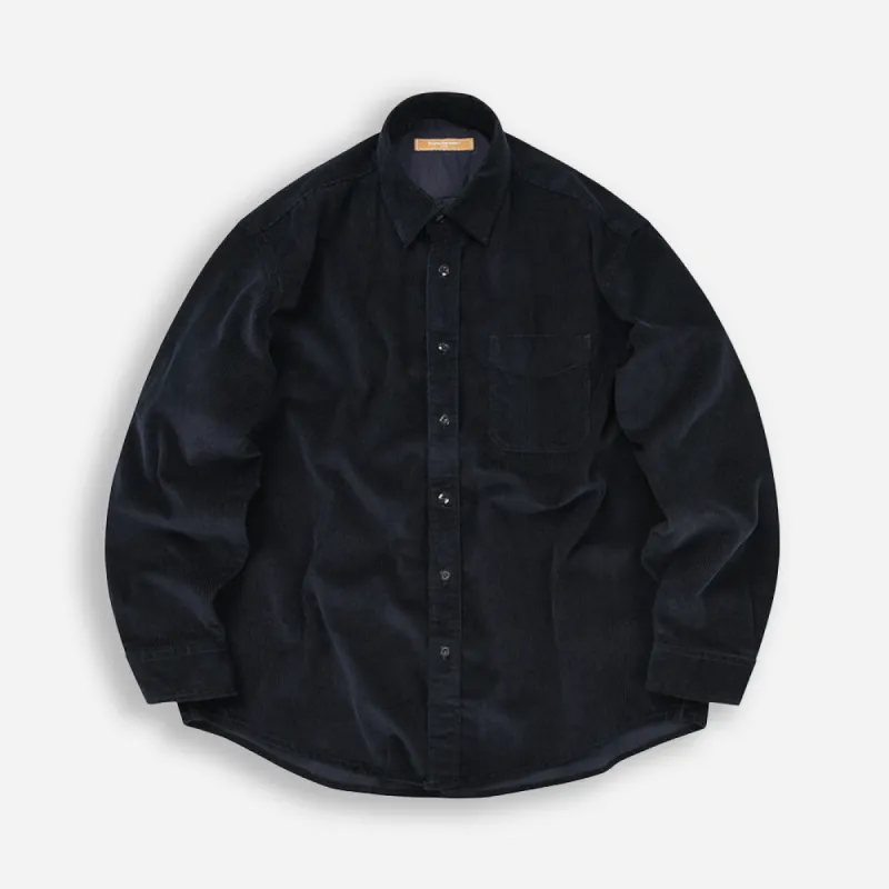 OG CORDUROY SHIRT - NAVY made by FrizmWORKS