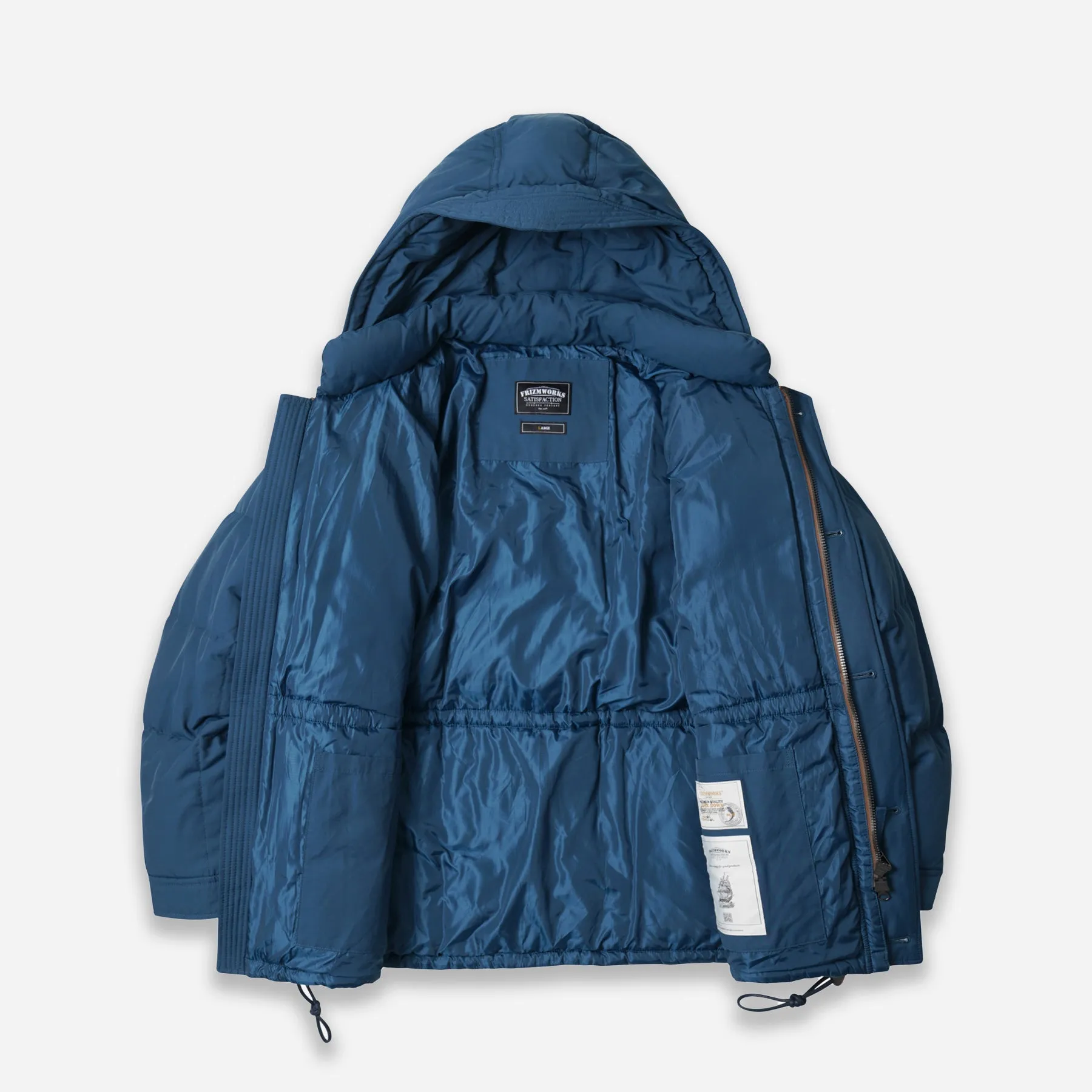 KARAKORAM DOWN PARKA JACKET - DEEP BLUE sold by FrizmWORKS product image thumbnail 2