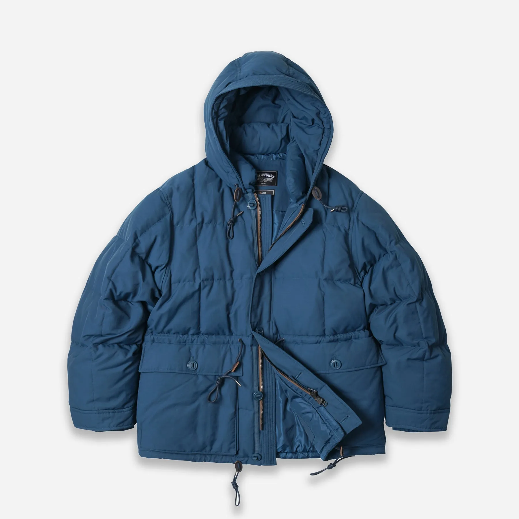 KARAKORAM DOWN PARKA JACKET - DEEP BLUE sold by FrizmWORKS