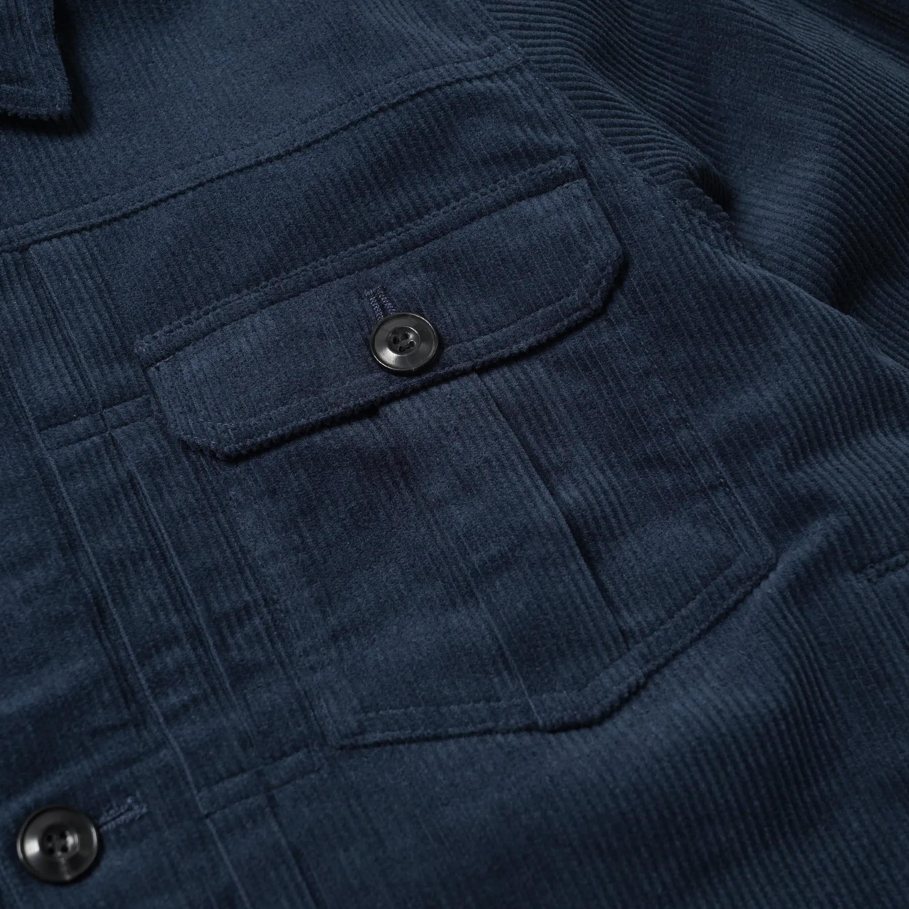 CORDUROY TRUCKER JACKET - NAVY sold by FrizmWORKS product image thumbnail 5