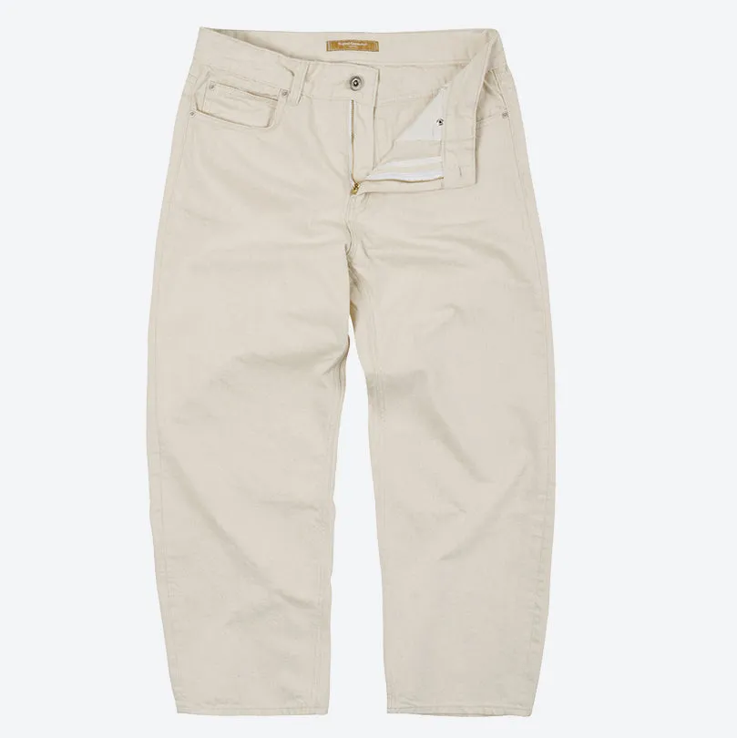 OG WIDE COTTON PANTS - OATMEAL sold by FrizmWORKS